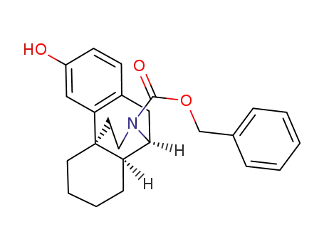 Molecular Structure of 159723-96-3 (N-Benzyloxycarbonyl N-Desmethyl Dextrorphan)