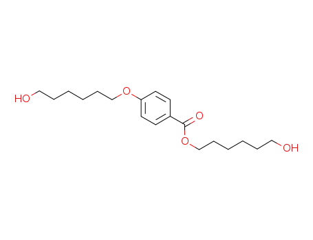 Molecular Structure of 444321-71-5 (Benzoic acid, 4-[(6-hydroxyhexyl)oxy]-, 6-hydroxyhexyl ester)