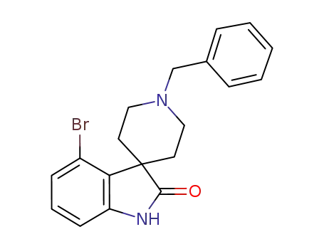 1‘-benzyl-4-bromo-1,2-dihydrospiro[indole-3,4’-piperidine]-2-one
