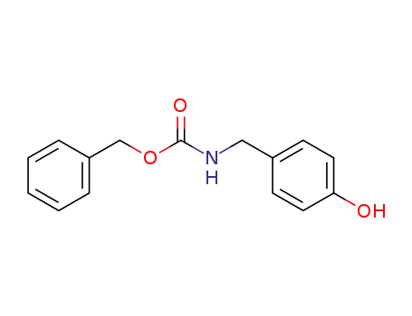 Molecular Structure of 75383-60-7 ((4-hydroxy-benzyl)carbamic acid benzyl ester)