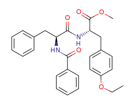 Molecular Structure of 934221-58-6 (N-(N-benzoyl-L-phenylalanyl)-O-ethyl-L-tyrosine methyl ester)