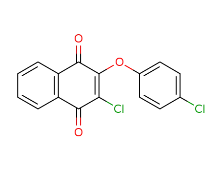 1,4-Naphthalenedione, 2-chloro-3-(4-chlorophenoxy)-