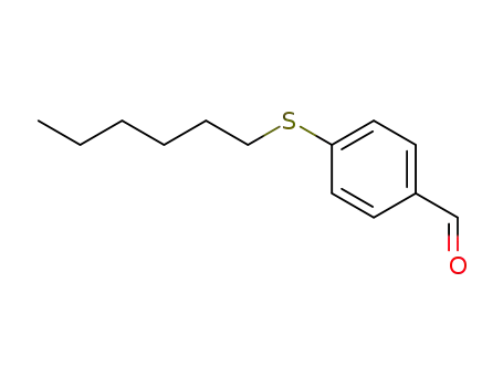 Molecular Structure of 53606-36-3 (4-(hexylsulfanyl)benzaldehyde)