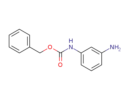 Molecular Structure of 113261-00-0 ((3-AMINO-PHENYL)-CARBAMIC ACID BENZYL ESTER)
