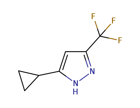 5-cyclopropyl-3-(trifluoromethyl)-1H-pyrazole(SALTDATA: FREE)
