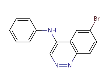(6-bromo-cinnolin-4-yl)-phenyl-amine