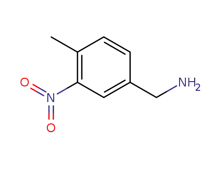 Molecular Structure of 623155-53-3 (4-METHYL-3-NITROBENZYLAMINE)