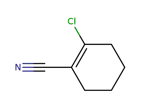 Molecular Structure of 119205-37-7 (2-chlorocyclohex-1-enecarbonitrile)