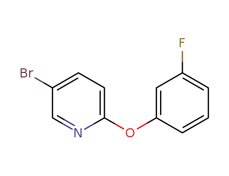 Molecular Structure of 936343-48-5 (5-bromo-2-(3-fluoro-phenoxy)-pyridine)