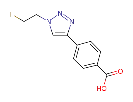 4-[1-(2-fluoro-ethyl)-1H-[1,2,3]triazol-4-yl]-benzoic acid
