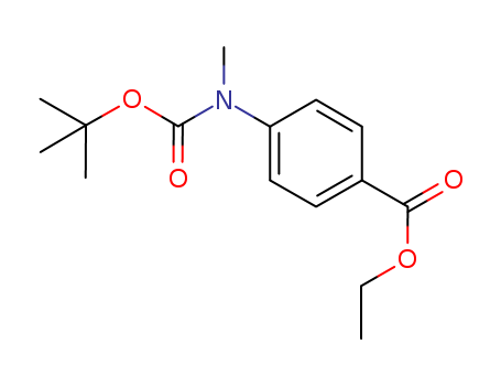 Benzoic acid, 4-[[(1,1-dimethylethoxy)carbonyl]methylamino]-, ethyl  ester