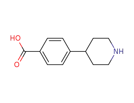 Molecular Structure of 196204-01-0 (4-Piperidin-4-yl-benzoic acid)