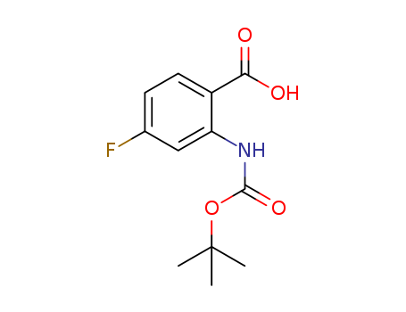BOC-2-AMINO-4-FLUOROBENZOIC ACID