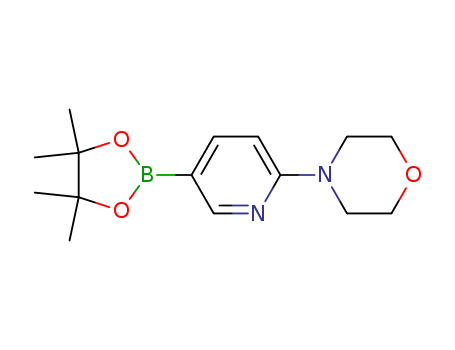 4-[5-(4,4,5,5-Tetramethyl-[1,3,2]dioxaborolan-2-yl)-pyridin-2-yl]-morpholine