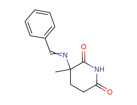 3-[benzylideneamino]-3-methylpiperidine-2,6-dione