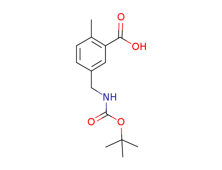 5-(tert-Butoxycarbonylamino-methyl)-2-methyl-benzoic acid