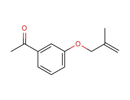Molecular Structure of 1017048-68-8 (1-[3-(2-methylallyloxy)phenyl]ethanone)