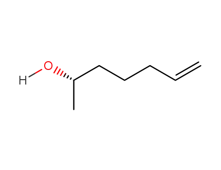 Molecular Structure of 88980-13-6 (2(S)-hydroxyhept-6-ene)