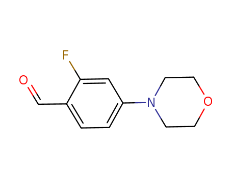 2-FLUORO-4-MORPHOLIN-4-YLBENZALDEHYDE  CAS NO.554448-63-4