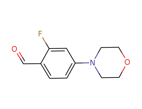 2- 플루오로 -4- (N- 모르 폴리 노)-벤잘 데히드