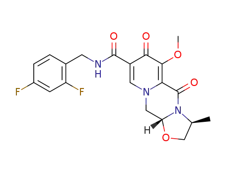 Molecular Structure of 1335210-25-7 ((3S,11aR)-6-methoxy-3-methyl-5,7-dioxo-2,3,5,7,11,11a-hexahydrooxazolo[3,2-d]pyrido[1,2-a]pyrazine-8-carboxylic acid)