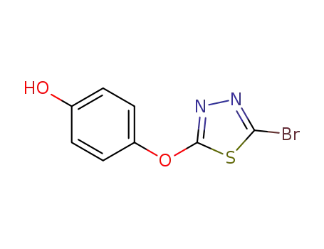 4-[(5-브로모-1,3,4-티아디아졸-2-일)옥시]페놀