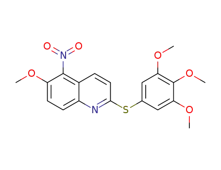 6-methoxy-5-nitro-2-(3',4',5'-trimethoxyphenylthio)quinoline