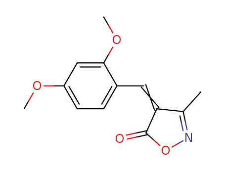 4-(2,4-dimethoxyphenylmethylidene)-3-methylisoxazol-5(4H)-one