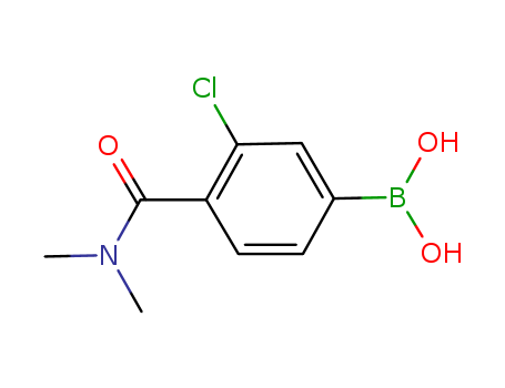 Boronic acid,B-[3-chloro-4-[(dimethylamino)carbonyl]phenyl]-