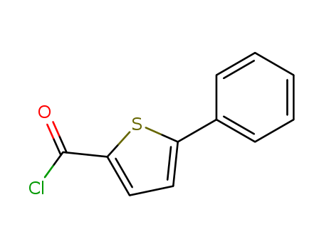 2-Thiophenecarbonylchloride, 5-phenyl-