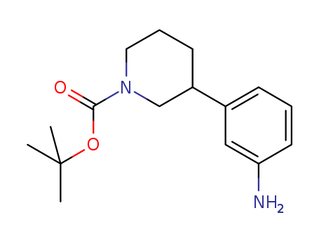tert-butyl 3-(3-aminophenyl)piperidine-1-carboxylate