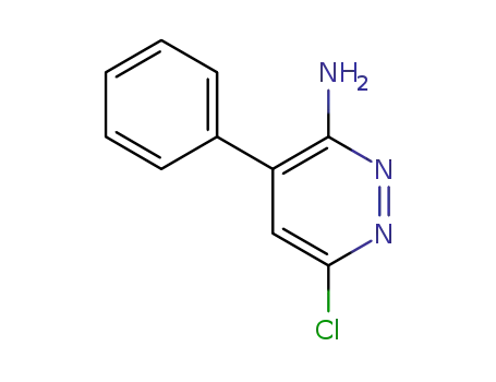 Molecular Structure of 944468-99-9 (6-chloro-4-phenyl-pyridazin-3-yl-amine)