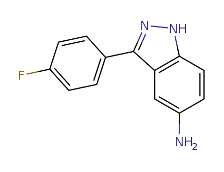 3-(4-플루오로페닐)-1H-인다졸-5-아민