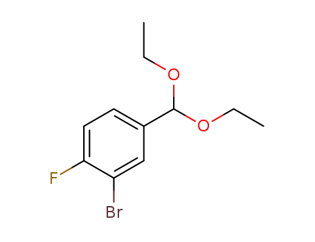 2-Bromo-4-(diethoxymethyl)-1-fluorobenzene