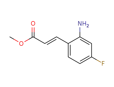 methyl (2E)-3-(2′-amino-4′-fluorophenyl)prop-2-enoate
