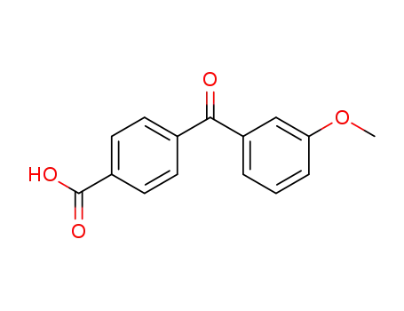 Molecular Structure of 156727-76-3 (4-(3-METHOXYBENZOYL)BENZOIC ACID)
