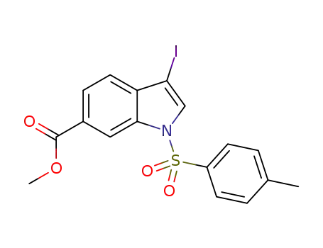 methyl 3-iodo-1-tosyl-1H-indole-6-carboxylate