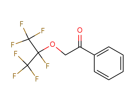 Ethanone, 1-phenyl-2-[1,2,2,2-tetrafluoro-1-(trifluoromethyl)ethoxy]-