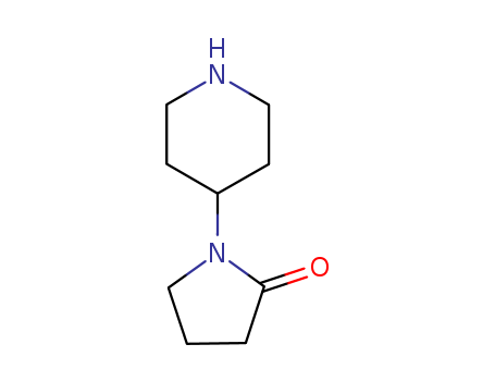 1-Piperidin-4-yl-pyrrolidin-2-one 91596-61-1