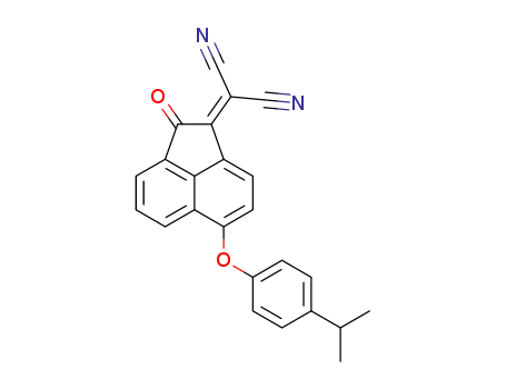 2-[2-oxo-2H-6-(4-isopropylphenoxy)acenaphthylen-1-ylidene]-malononitrile