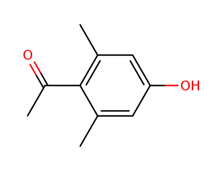 Molecular Structure of 91060-92-3 (1-(4-hydroxy-2,6-dimethylphenyl)ethanone)