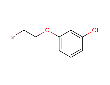 Molecular Structure of 107332-83-2 (3-(2-bromoethoxy)phenol)