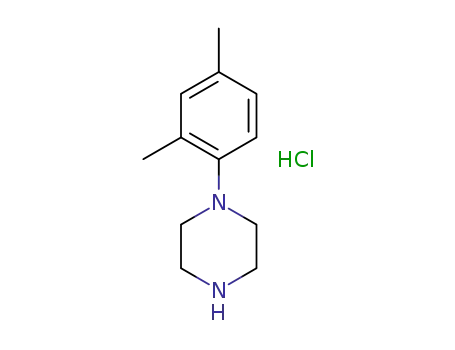 Molecular Structure of 1013-77-0 (1-(2,4-dimethylphenyl)piperazinehydrochloride)