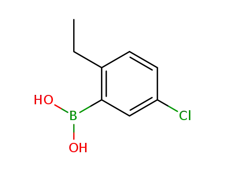 Boronic acid, (5-chloro-2-ethylphenyl)-