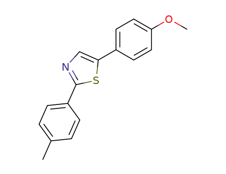 5-(4-methoxyphenyl)-2-(4-methylphenyl)thiazole