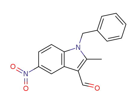 1-Benzyl-2-methyl-5-nitro-1H-indole-3-carboxaldehyde