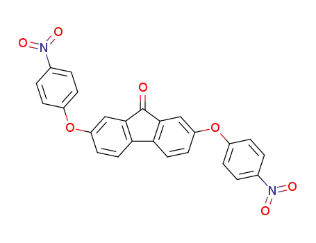 Molecular Structure of 1332524-31-8 (2,7-bis(4-nitrophenoxy)-9-fluorenone)