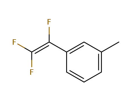 Molecular Structure of 2145-34-8 (Benzene, 1-methyl-3-(trifluoroethenyl)-)