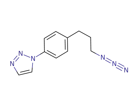 1-[4-(3-azidopropyl)phenyl]-1H-[1,2,3]triazole