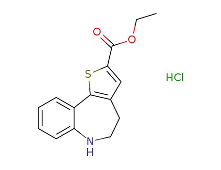 ethyl 5,6-dihydro-4H-benzo[b]thieno[2,3-d]azepine-2-carboxylate hydrochloride